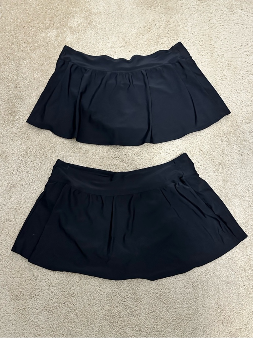 Lot of 2 Kona Sol Plus Size Swim Skirt in Black Size 2X (20/22) VGUC‎ - Picture 4 of 8